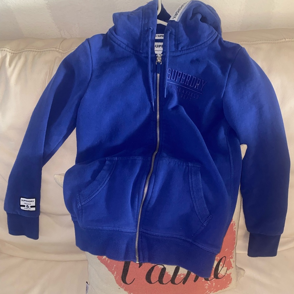 Superdry Kids Blue Hoodie